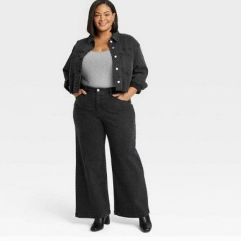 Torrid Studio Black Pull On Pocket Pixie Flare - image 1